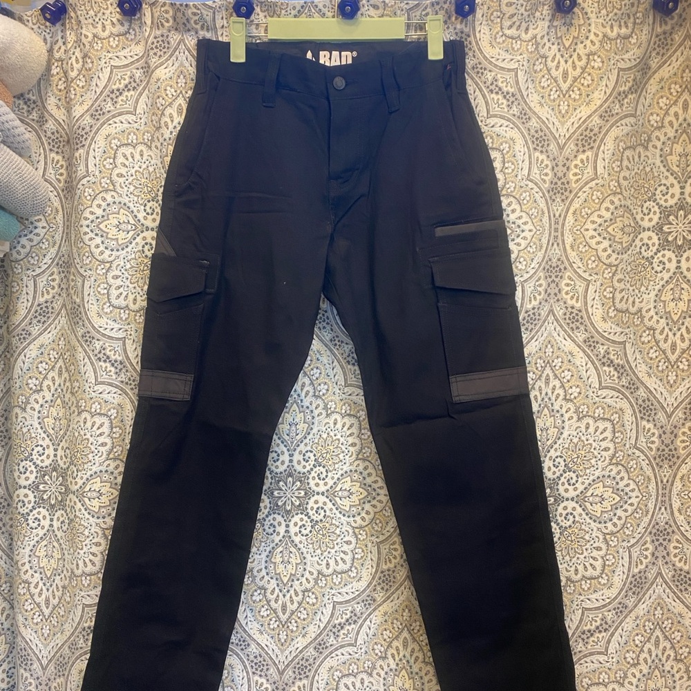 BAD Workwear Black BAD925 Women’s Workpants - Picture 7 of 10
